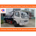 4X2 3cbm 5cbm Reinigung Tanker Dongfeng Abwasser Saugwagen